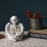 Kneeling Angel Tealight Candlestick Resin Candle Accessory Retro Candle Holder Home Garden Decorative Sympathy Gift