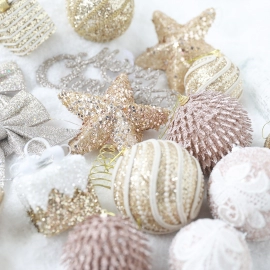 Christmas Tree Decorations Balls Xmas Party Hanging Ball Ornaments Christmas Decorations for Home 2023 New Year Navidad Gifts